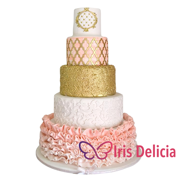 Изображение Свадебный торт Роскошные Мотивы Кондитерская Iris Delicia