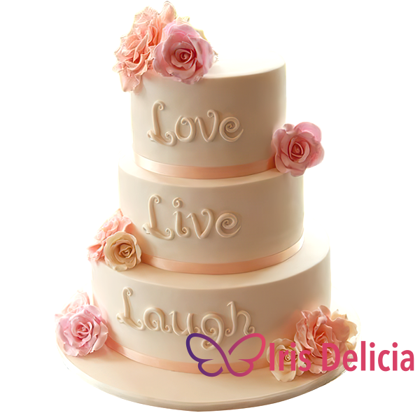 Изображение Свадебный торт Любимый № 4255 Кондитерская Iris Delicia