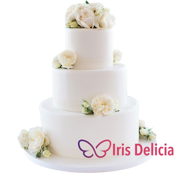 Изображение Свадебный торт Изумительные Цветы Кондитерская Iris Delicia