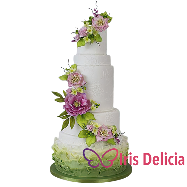 Изображение Свадебный торт №1108 Кондитерская Iris Delicia