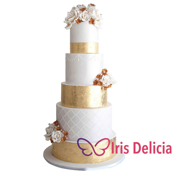 Изображение Свадебный торт № 12059 Кондитерская Iris Delicia