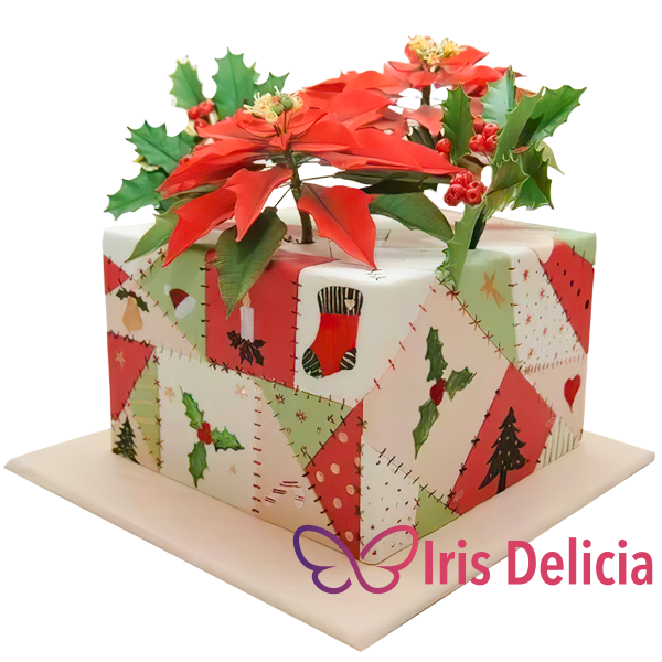 Новогодний торт № 1114 фото