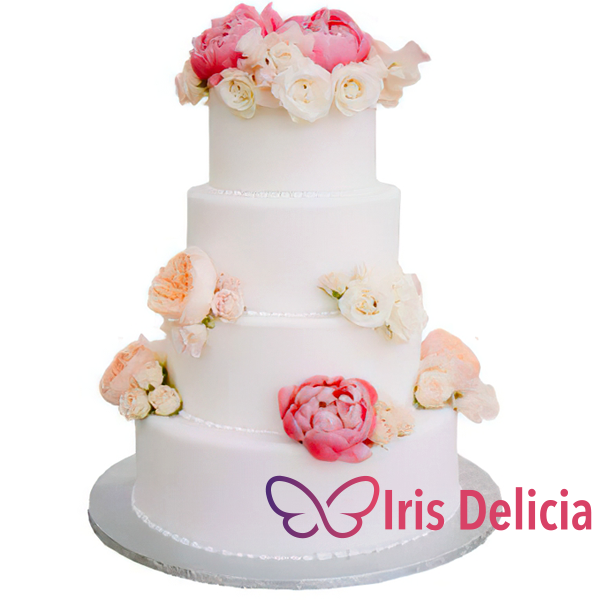 Изображение Свадебный торт Пышная свадьба № 4547 Кондитерская Iris Delicia