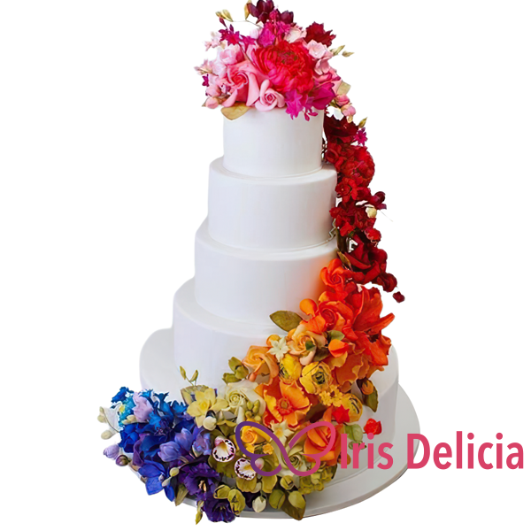 Изображение Свадебный торт №1034 Кондитерская Iris Delicia