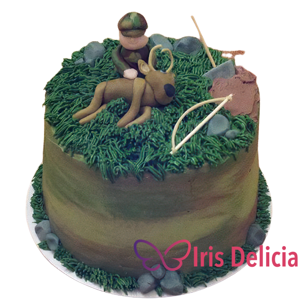 Изображение Праздничный торт Охотник и добыча № 4375 Кондитерская Iris Delicia