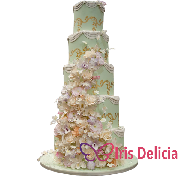 Изображение Свадебный торт Великолепный букет № 4570 Кондитерская Iris Delicia