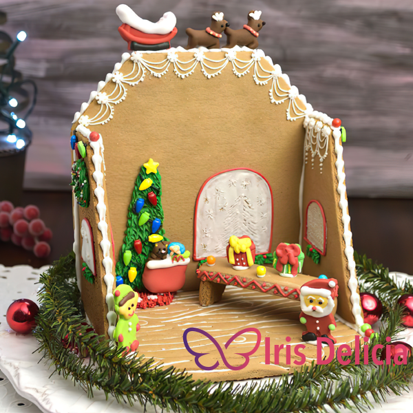 Пряничный домик на Новый Год №10 фото