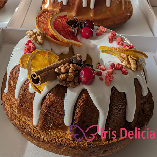 Рождественский кекс №10 фото