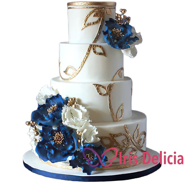 Изображение Свадебный торт Цветы Неба Кондитерская Iris Delicia