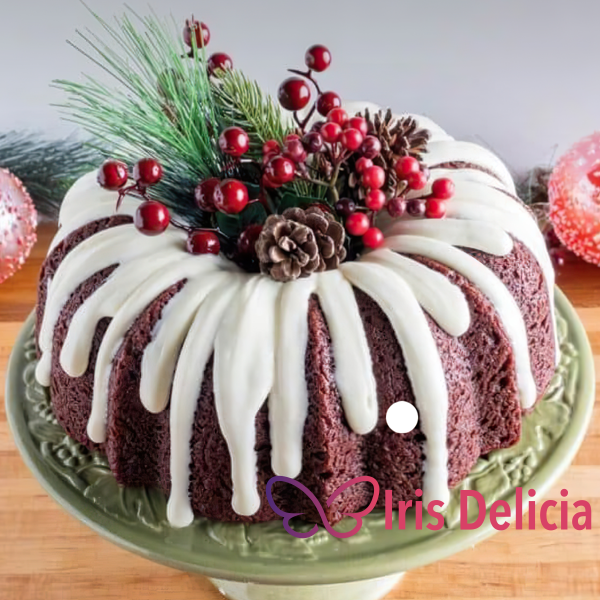 Рождественский кекс №4 фото