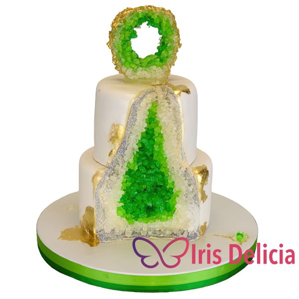 Изображение Свадебный торт Зеленый Бриллиант Кондитерская Iris Delicia