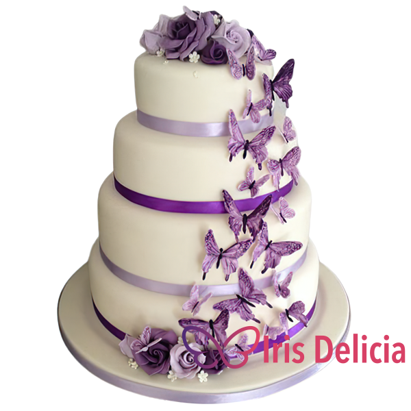 Изображение Свадебный торт Великолепие № 4301 Кондитерская Iris Delicia