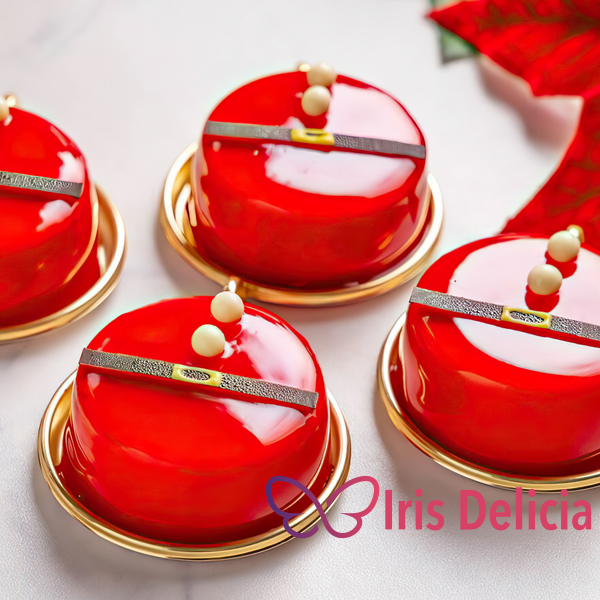 Муссовое пирожное на Новый год №6 фото