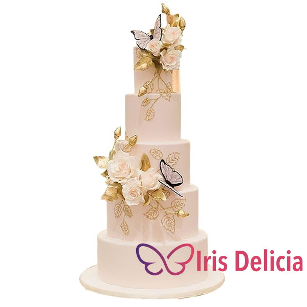 Изображение Свадебный торт Бабочки Кондитерская Iris Delicia