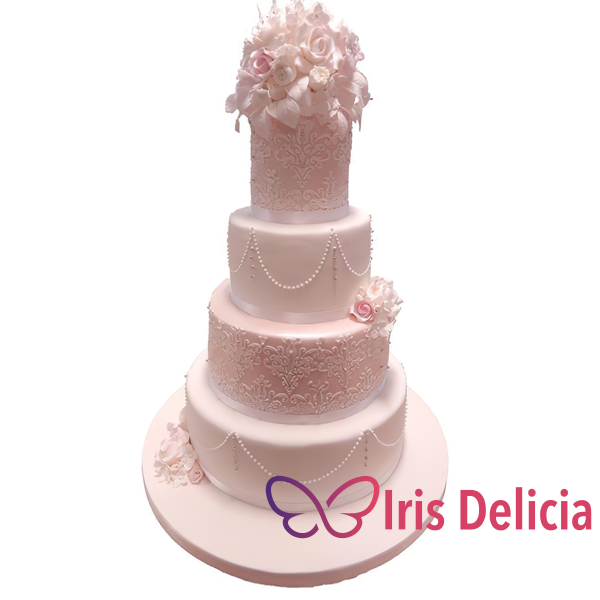 Изображение Свадебный торт Букет Невесты Розовый Кондитерская Iris Delicia