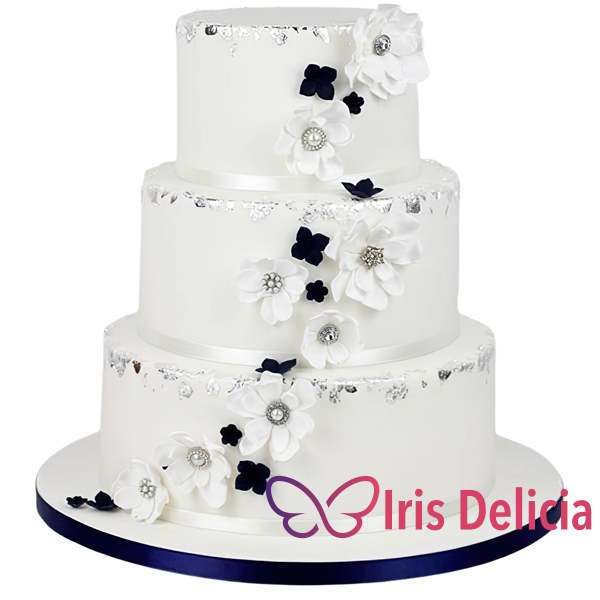 Изображение Свадебный торт №1099 Кондитерская Iris Delicia
