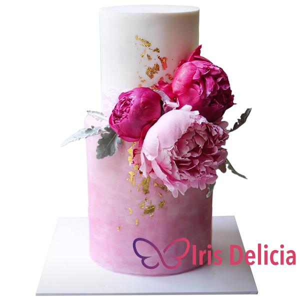 Изображение Свадебный торт с Золотой Стружкой Кондитерская Iris Delicia