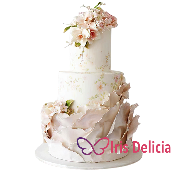 Изображение Свадебный торт №1015 Кондитерская Iris Delicia