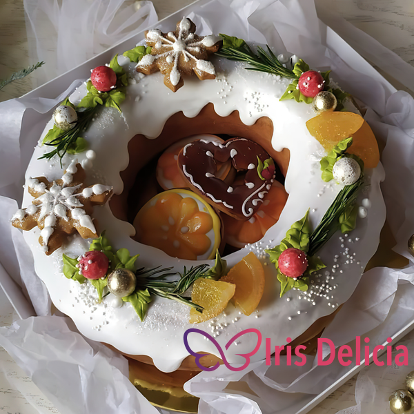 Рождественский кекс №2 фото