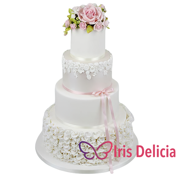 Изображение Свадебный торт №1093 Кондитерская Iris Delicia