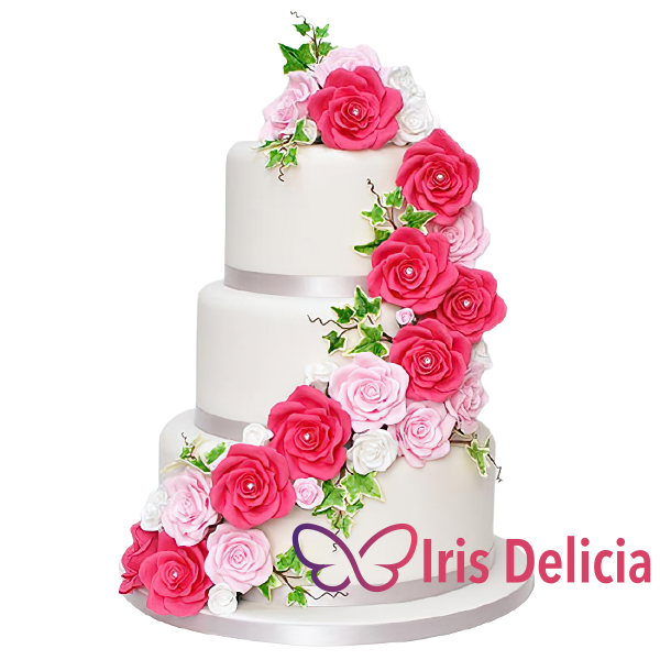 Изображение Свадебный торт №1104 Кондитерская Iris Delicia