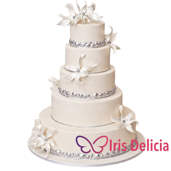 Изображение Свадебный торт № 12056 Кондитерская Iris Delicia