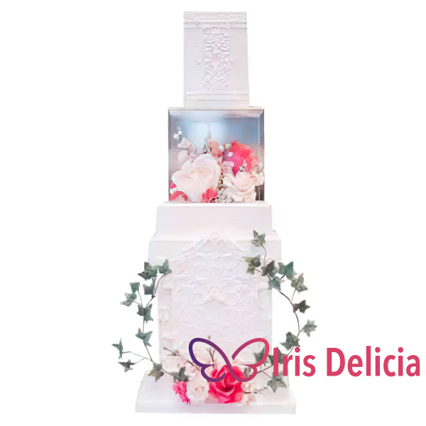 Изображение Свадебный торт Нежный Плющ Кондитерская Iris Delicia