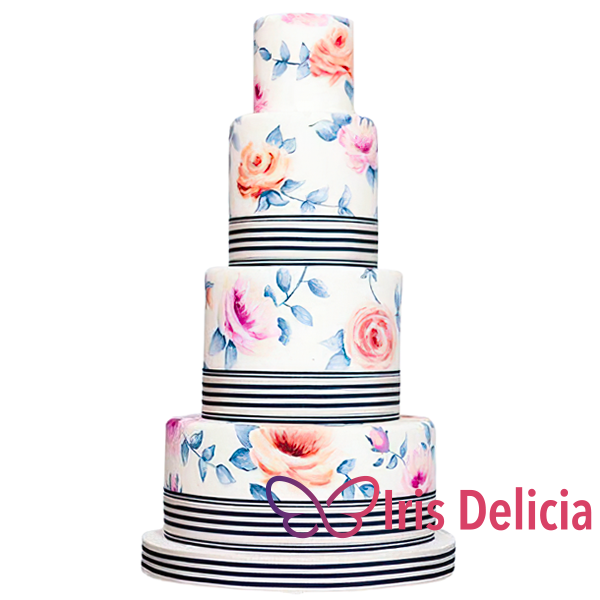 Изображение Свадебный торт Вальс Цветов Кондитерская Iris Delicia