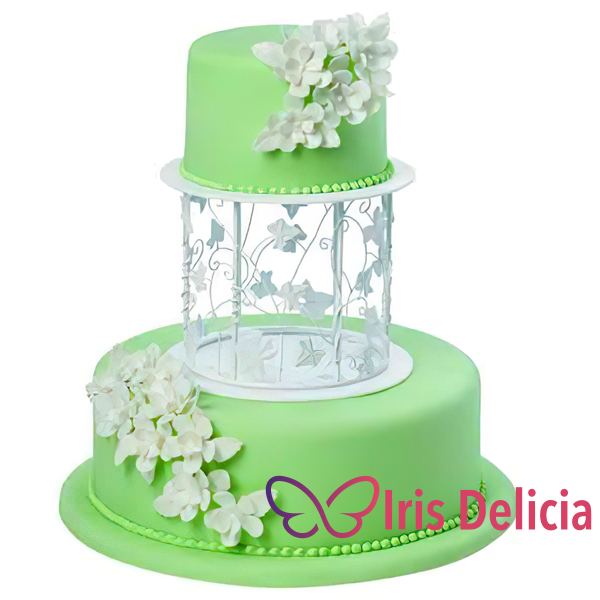 Изображение Свадебный торт Вуаль Невесты Кондитерская Iris Delicia