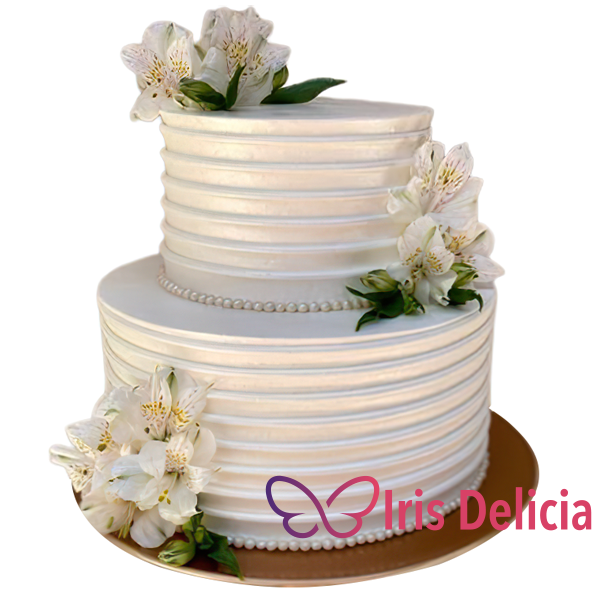 Изображение Свадебный торт Восхитительные Розы Кондитерская Iris Delicia