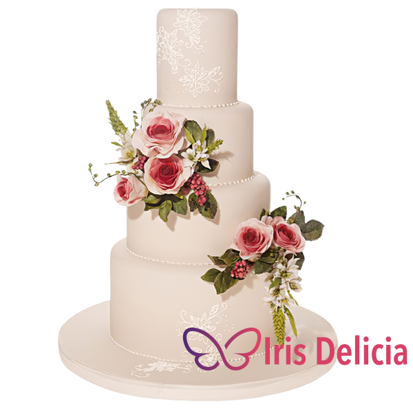 Изображение Свадебный торт Цветущее Счастье Кондитерская Iris Delicia