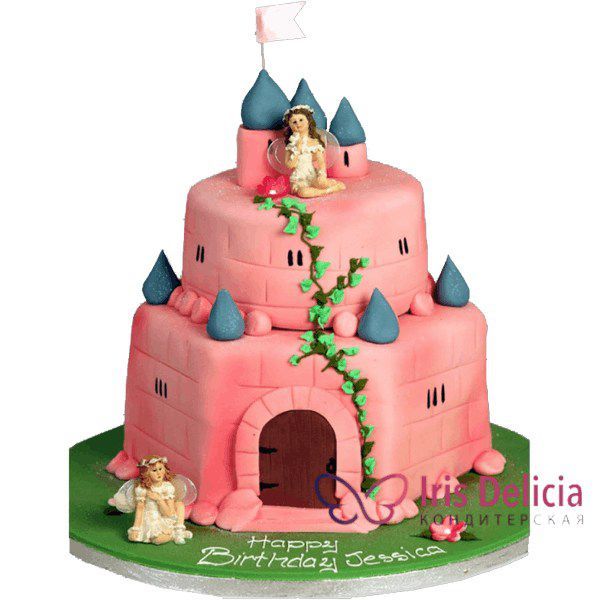 Детский торт Волшебный замок  № 3916 фото