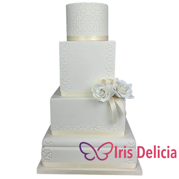 Изображение Свадебный торт Classic  № 685 Кондитерская Iris Delicia