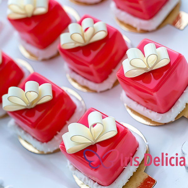 Муссовое пирожное на Новый год №8 фото