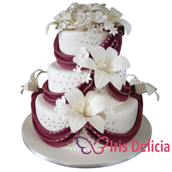 Изображение Свадебный торт Нежность и Страсть Кондитерская Iris Delicia
