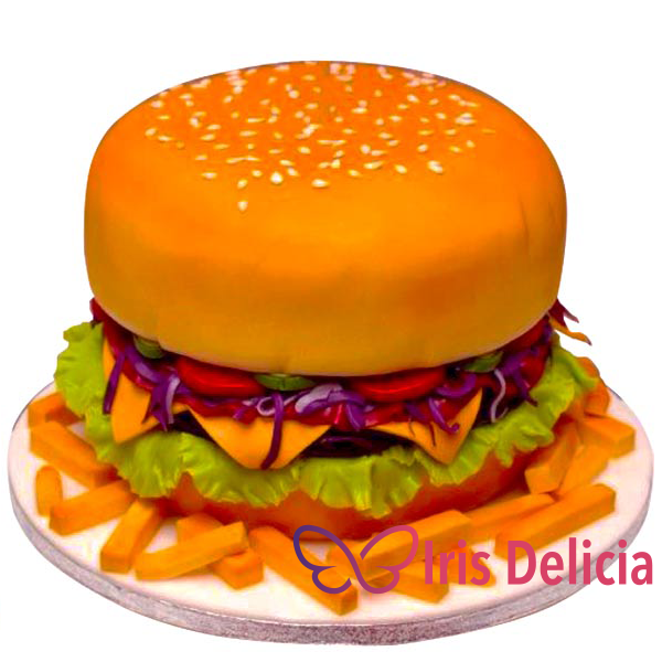Торт «Торт Гамбургер»: заказать по цене 990 руб./кг в кондитерской Iris  Delicia