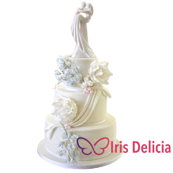 Изображение Свадебный торт № 2113 Кондитерская Iris Delicia