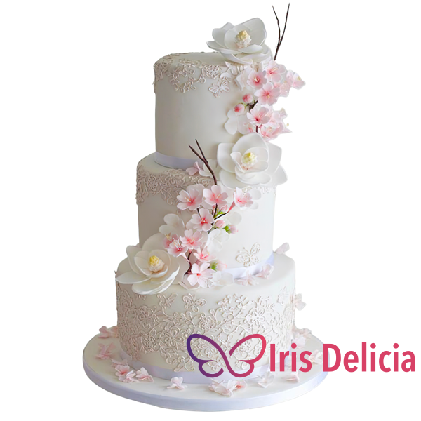Изображение Свадебный торт Весенняя Сакура Кондитерская Iris Delicia