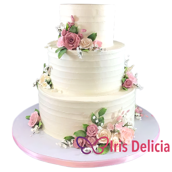Изображение Свадебный торт Вдохновение №12254 Кондитерская Iris Delicia