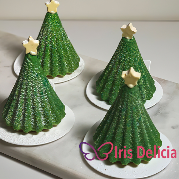 Муссовое пирожное на Новый год №18 фото