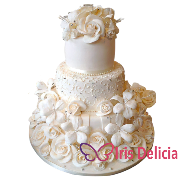 Изображение Свадебный торт Очаровательный Кондитерская Iris Delicia