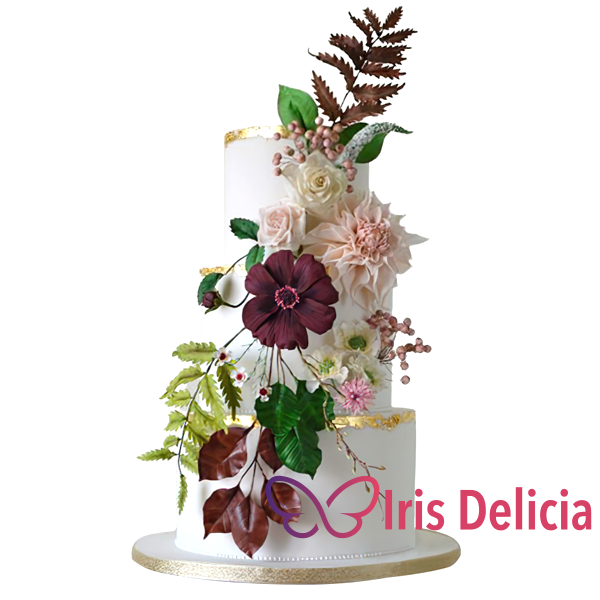 Изображение Свадебный торт Изящные Чувства Кондитерская Iris Delicia
