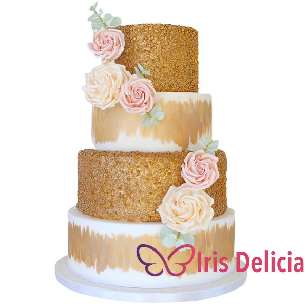 Изображение Свадебный торт Изумительные Розы Кондитерская Iris Delicia