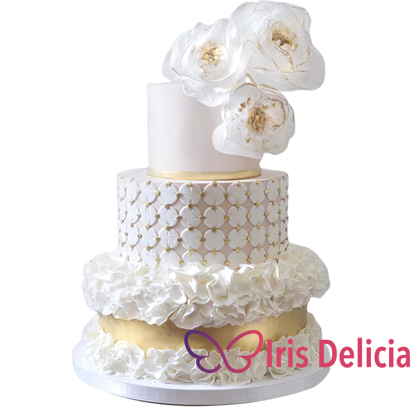 Изображение Свадебный торт Воздушные Лепестки Кондитерская Iris Delicia