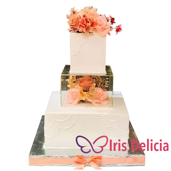 Изображение Свадебный торт Оранжевый Букет Кондитерская Iris Delicia
