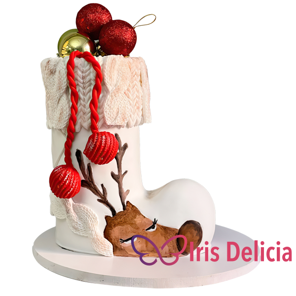 Новогодний торт № 1117 фото