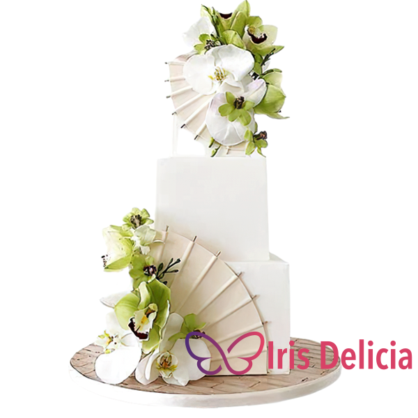 Изображение Свадебный торт №1037 Кондитерская Iris Delicia