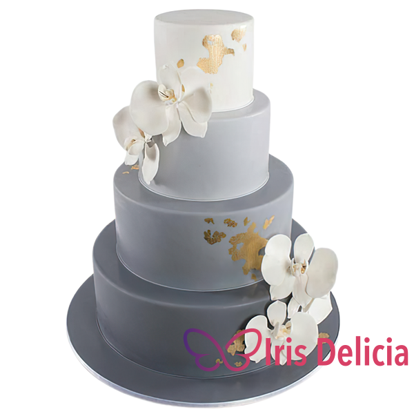 Изображение Свадебный торт №1036 Кондитерская Iris Delicia