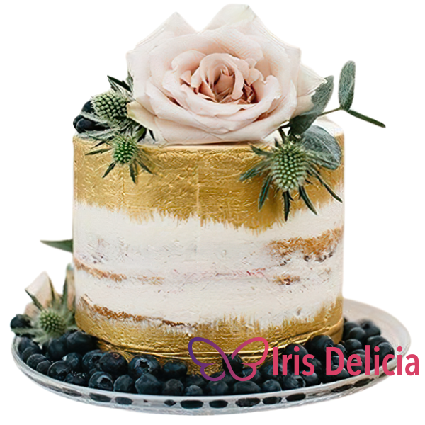 Изображение Свадебный торт Золотой Блеск Кондитерская Iris Delicia