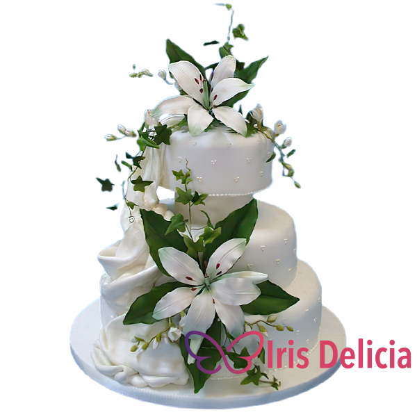 Изображение Свадебный торт Элегантная Роскошь Кондитерская Iris Delicia